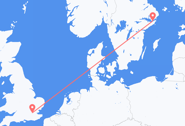 Flüge von Stockholm, nach London