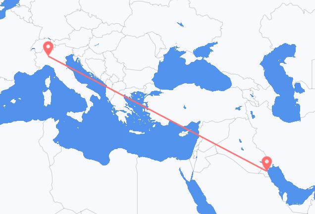 Vuelos de Ciudad de Kuwait a Milán