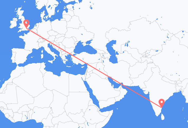 Vols de Chennai pour Londres