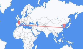 Flyreiser fra Jeju City, til Castelló de la Plana