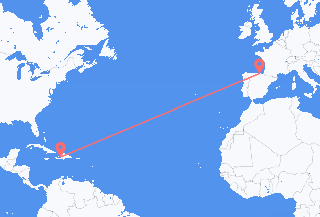 Flyrejser fra Port-au-Prince til Bilbao