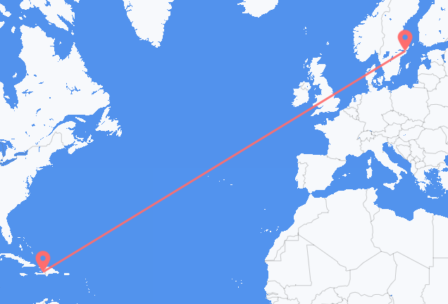 Vols de Port-au-Prince pour Stockholm