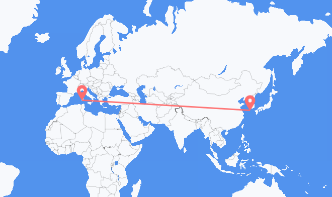 Voos da cidade de Jeju para Cagliari