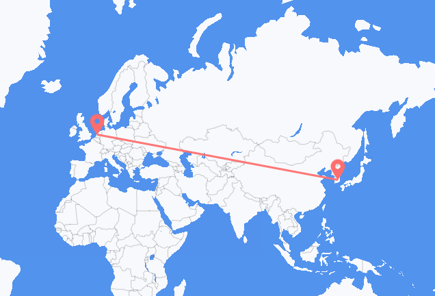 Flug frá Daegu til Amsterdam