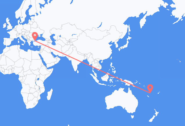 Flyg från Port Vila till Istanbul