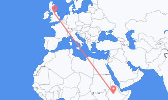 Vluchten van Ethiopië naar Engeland