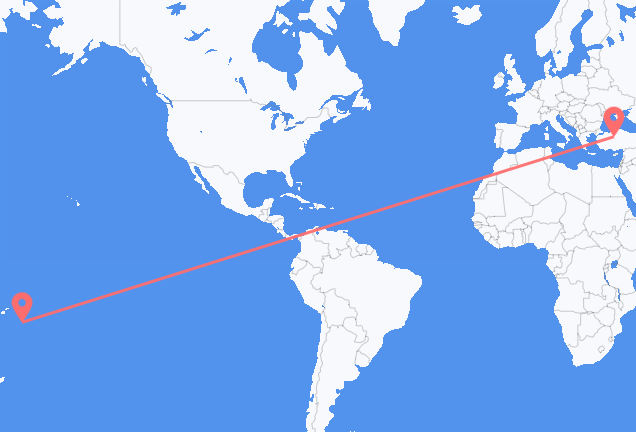 Flyg från Nukuʻalofa till Ankara