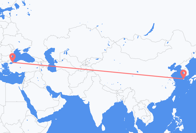 Flug frá Jeju-borg til Istanbúl