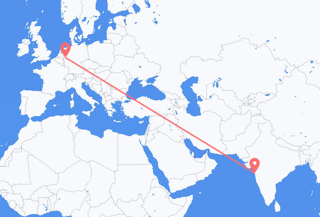 Vols de Bombay pour Düsseldorf