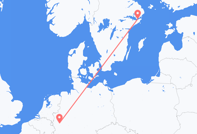 Vols de Cologne pour Stockholm