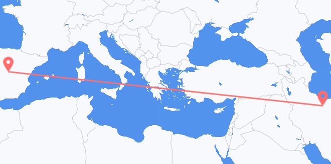 Vols de l’Iran pour l’Espagne