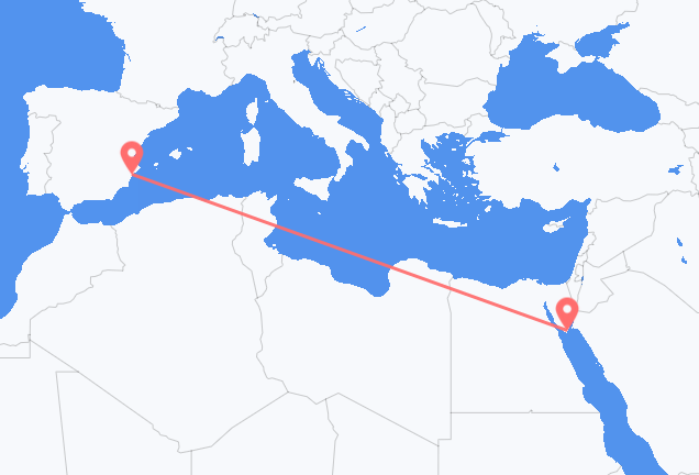 Рейсы из Шарм-эль-Шейха в Аликанте