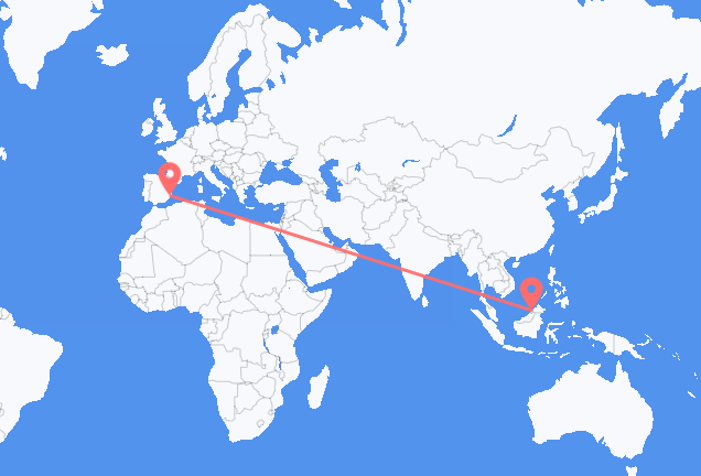 Vuelos de Bandar Seri Begawan a Alicante