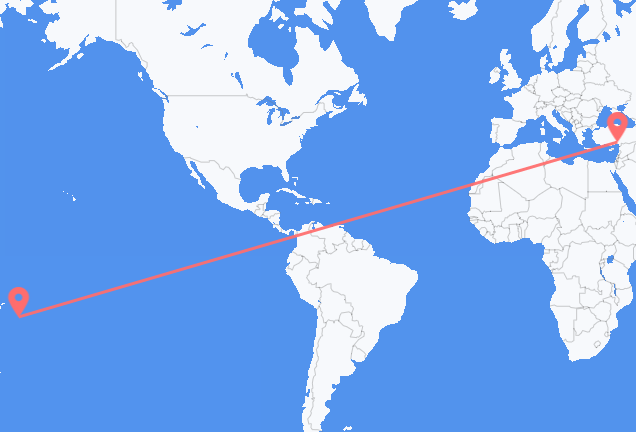 Flyg från Nukuʻalofa till Adana