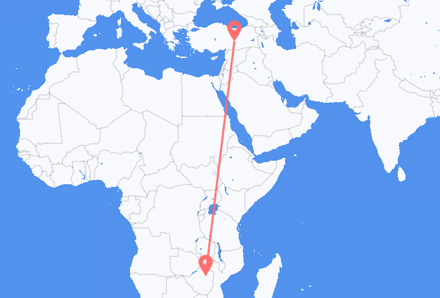 Vols d’Harare pour Malatya