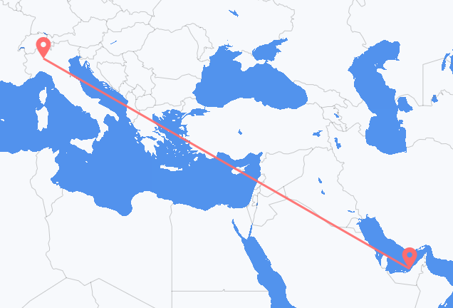 Vols d’Abu Dhabi pour Milan