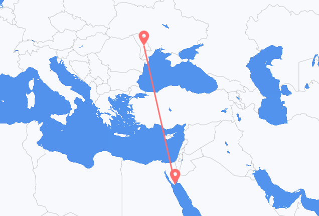 Рейсы из Шарм-эль-Шейха в Кишинев