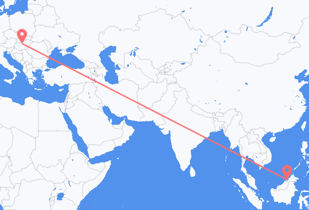 Vuelos de Bandar Seri Begawan a Budapest