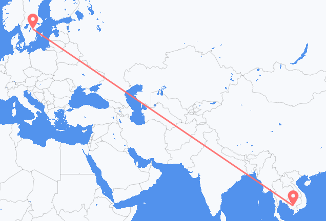 Flyrejser fra Phnom Penh til Linköping