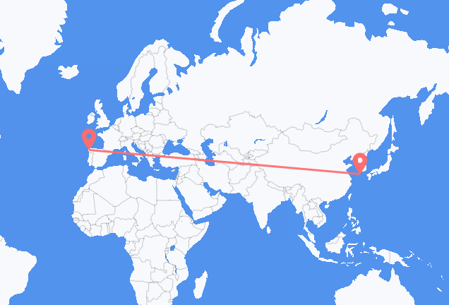 Flyreiser fra Jeju City, til Santiago de Compostela