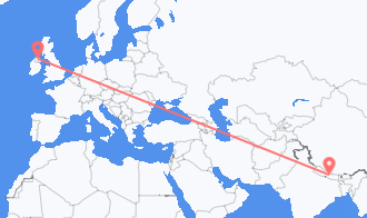 Voli dal Nepal per l'Irlanda del Nord