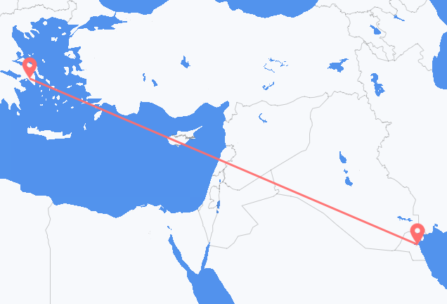 Vuelos de Ciudad de Kuwait a Atenas