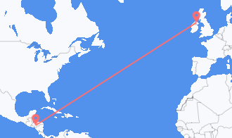 Flyrejser fra Honduras til Nordirland