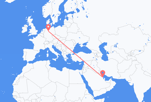 Vuelos de Dammam a Hannover