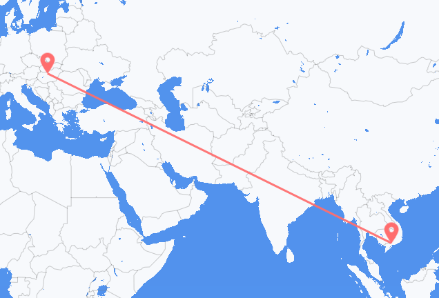 ホーチミン市からブダペスト行きのフライト