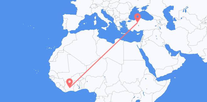 Vols de Côte d’Ivoire pour la Turquie