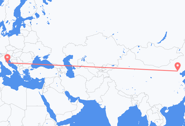 Voos de Pequim para Ancona