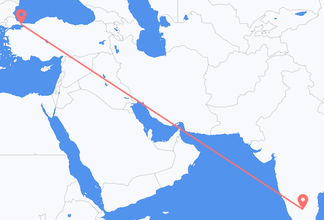 Flyg från Bangalore till Istanbul