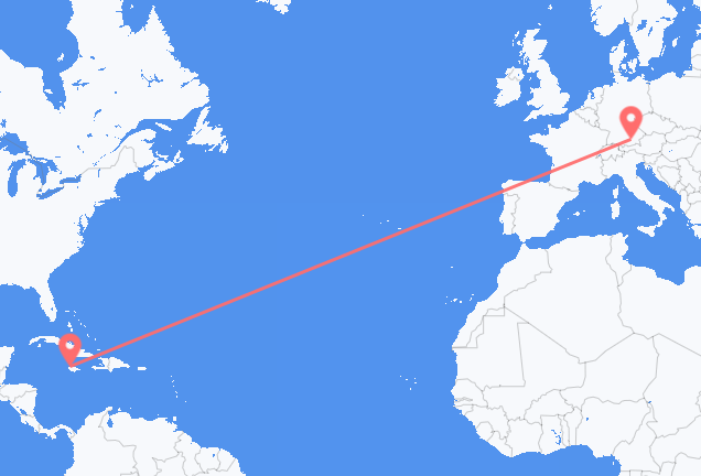 Flyrejser fra Montego Bay til München