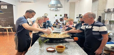 Taller de paella valenciana y visita al mercado de Ruzafa