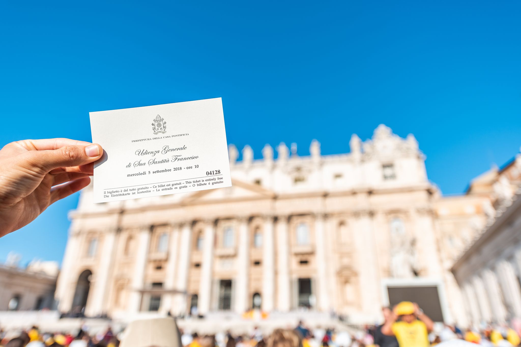 Papal Audience Tickets
