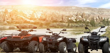 Tour al atardecer en Capadocia con quad ATV - Principiantes bienvenidos