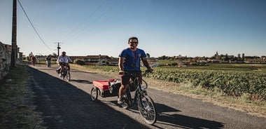 Дневной тур на электровелосипедах по Сент-Эмильону с дегустацией вин и обедом