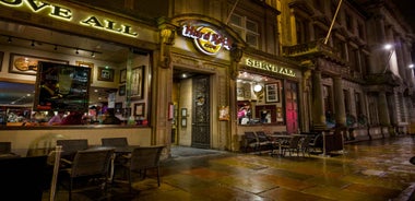 Edinburgh: Hard Rock Cafe með Matseðli fyrir Hádegis- eða Kvöldverð