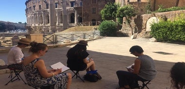 Tour di Roma con disegni