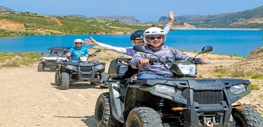 半日Rethymno Quad Safari