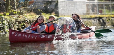 Tour en canoa por el Neuseenland de Leipziger