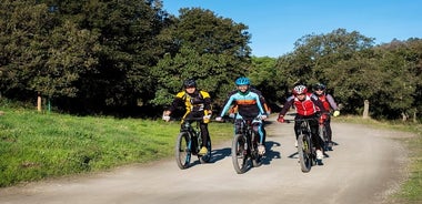 Costa Brava guided e-mtb full suspension tour.