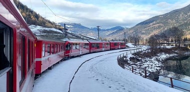 Bernina Express Tour Alpes Suisses & St Moritz De Milan