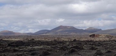 ランサローテ島：ティマンファヤの火山景観をハイキング