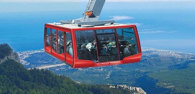 Paseo en teleférico de Olympos a las montañas de Tahtali desde Kemer