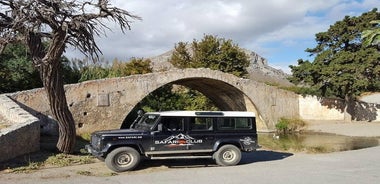 Ganztägige Landrover-Safari von Rethymno mit Mittagessen und Schwimmen