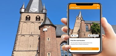 Tour autoguiado de búsqueda del tesoro y lugares de interés de Düsseldorf