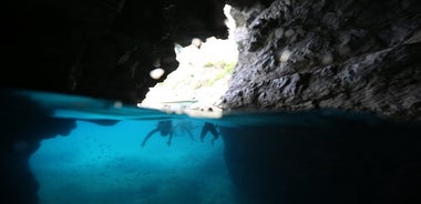 Excursión en barco para grupos pequeños a la Cueva Azul desde Dubrovnik