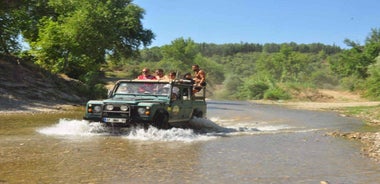 From city of Side: Full-Day Jeep Safari with Lunch