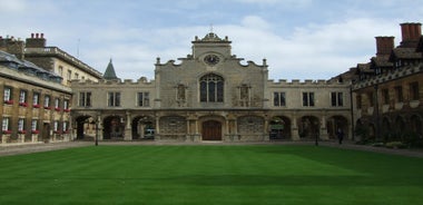Photo of beautiful view of the city and university of Cambridge, United Kingdom.
